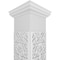 Ekena Millwork Craftsman Classic Square Non-Tapered Paisley Fretwork Column w/ Tuscan Capital & Tuscan Base CC0809ENPSLTUTU - alternate 5